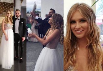 Uczestniczka "Top Model" wyszła za mąż za piłkarza! "Najpiękniejsza panna młoda"