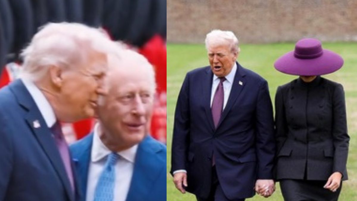 Żart króla Karola wobec Melanii Trump