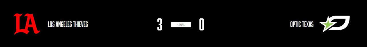 Los Angeles Thieves wygrywa 3:0 w starciu z Optic Texas