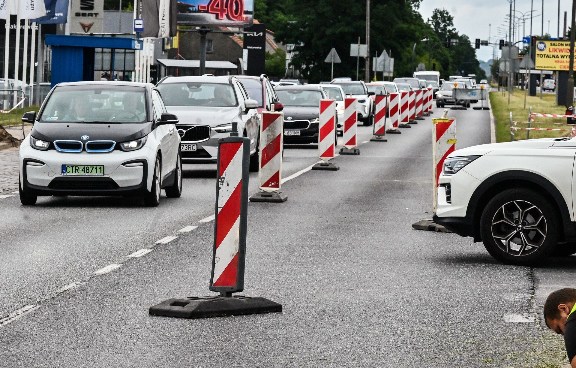 Utrudnienia na Fordońskiej to już fakt. Prace mają potrwać około dwóch miesięcy.
