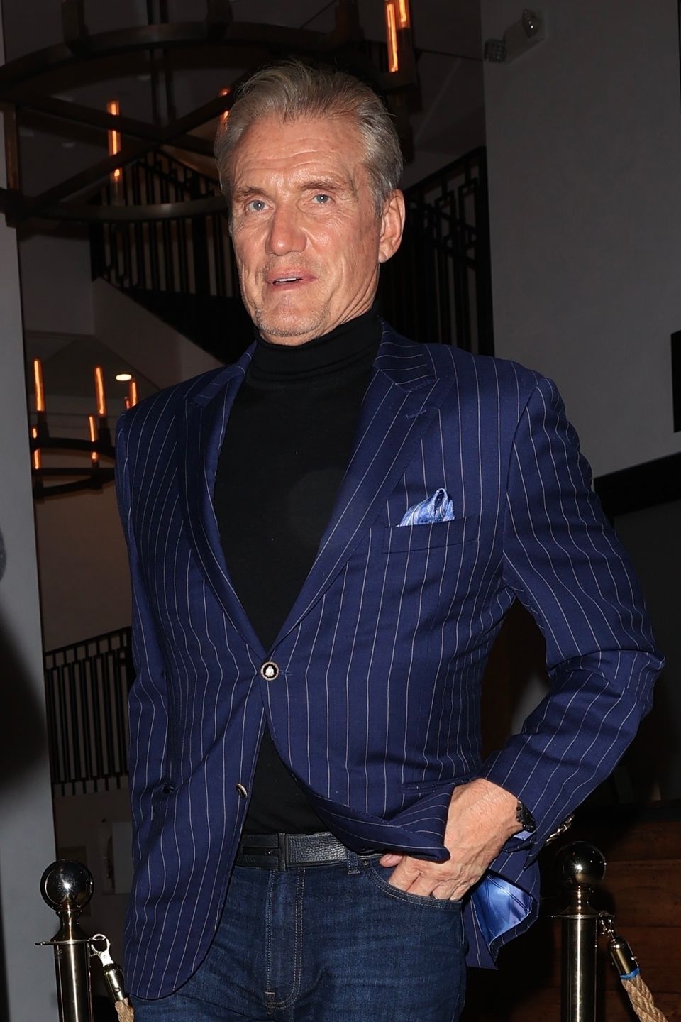 Dolph Lundgren na randce z młodszą o 39 lat żoną