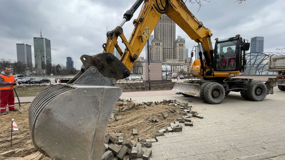 Warszawa. Rowerowa Marszałkowska. Prace wystartowały