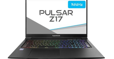 Hyperbook Pulsar Z17 - 17-calowy laptop do gier w 15-calowej obudowie