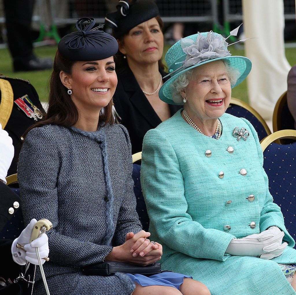 Księżna Kate i królowa Elżbieta