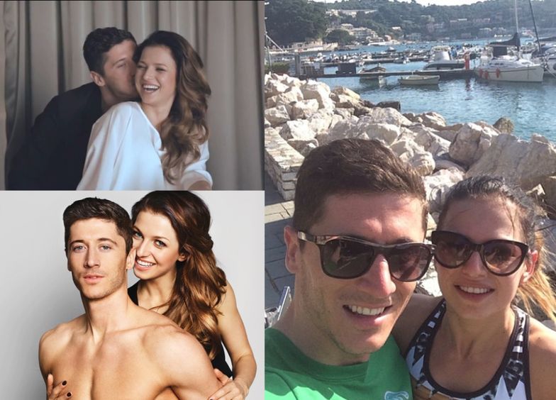 Anna i Robert Lewandowscy