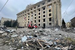 Charków zbombardowany przez Rosjan. Zdjęcia pokazują ogrom zniszczeń