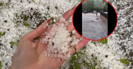 Nagrania pokazują , co się działo. Załamanie pogody na Podkarpaciu