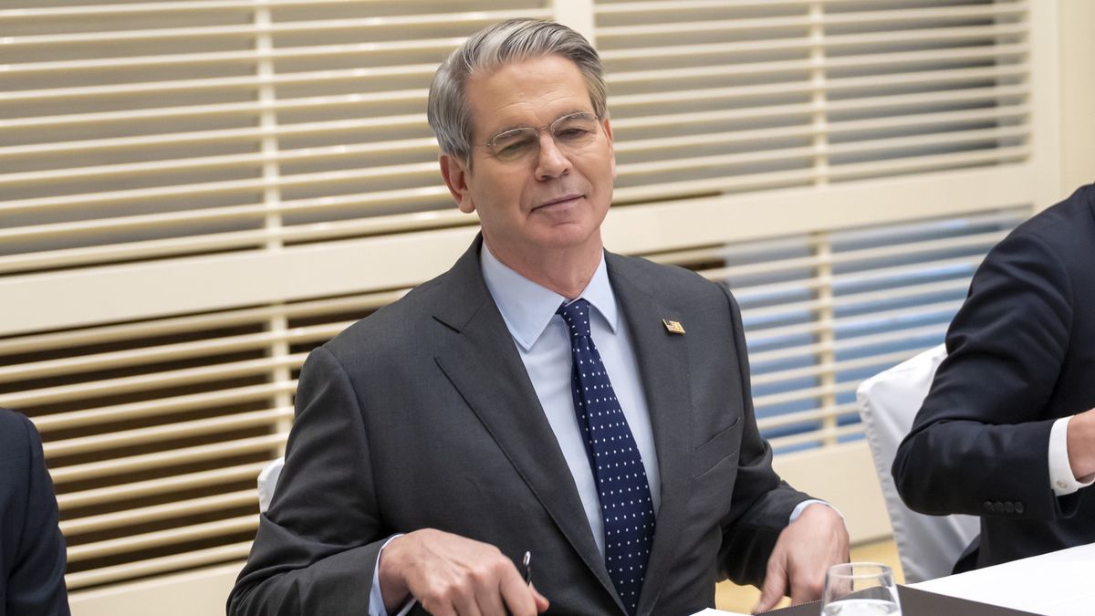 Sekretarz skarbu USA Scott Bessent