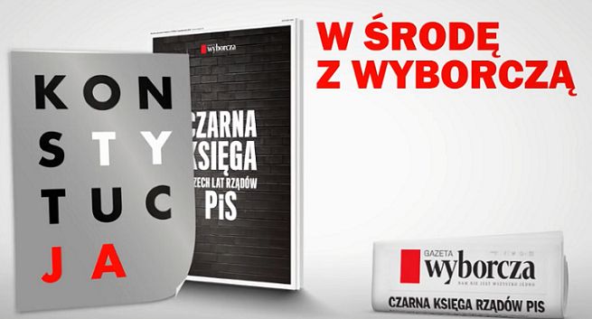 „Gazeta Wyborcza” promuje się z „Czarną księgą trzech lat rządów PiS” (wideo)