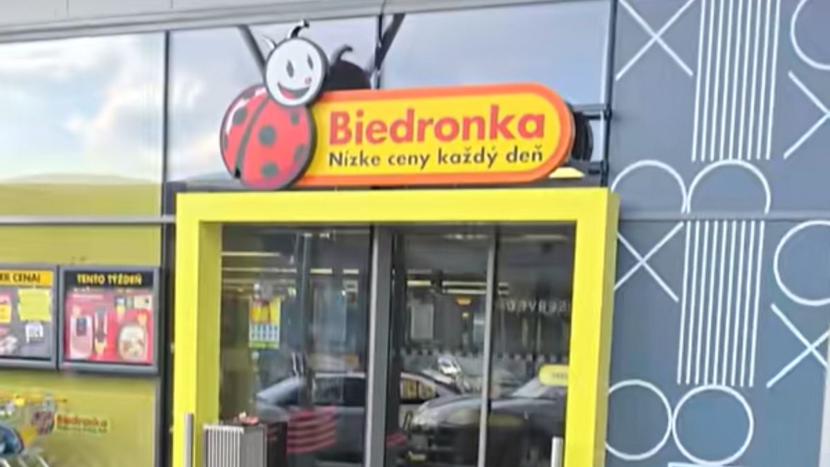 Pokazał, jak wygląda Biedronka na Słowacji.