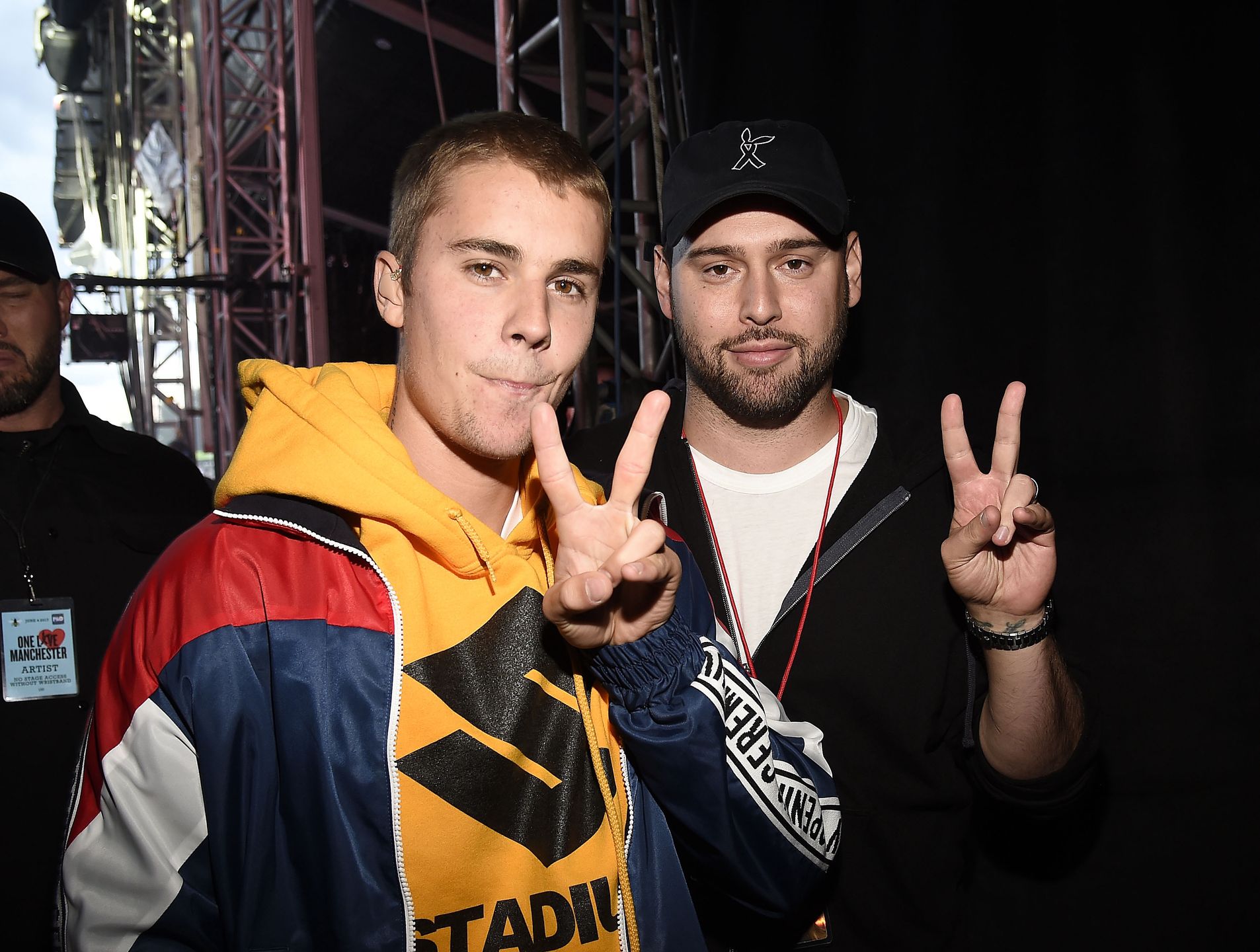 Justin Bieber i Scooter Braun