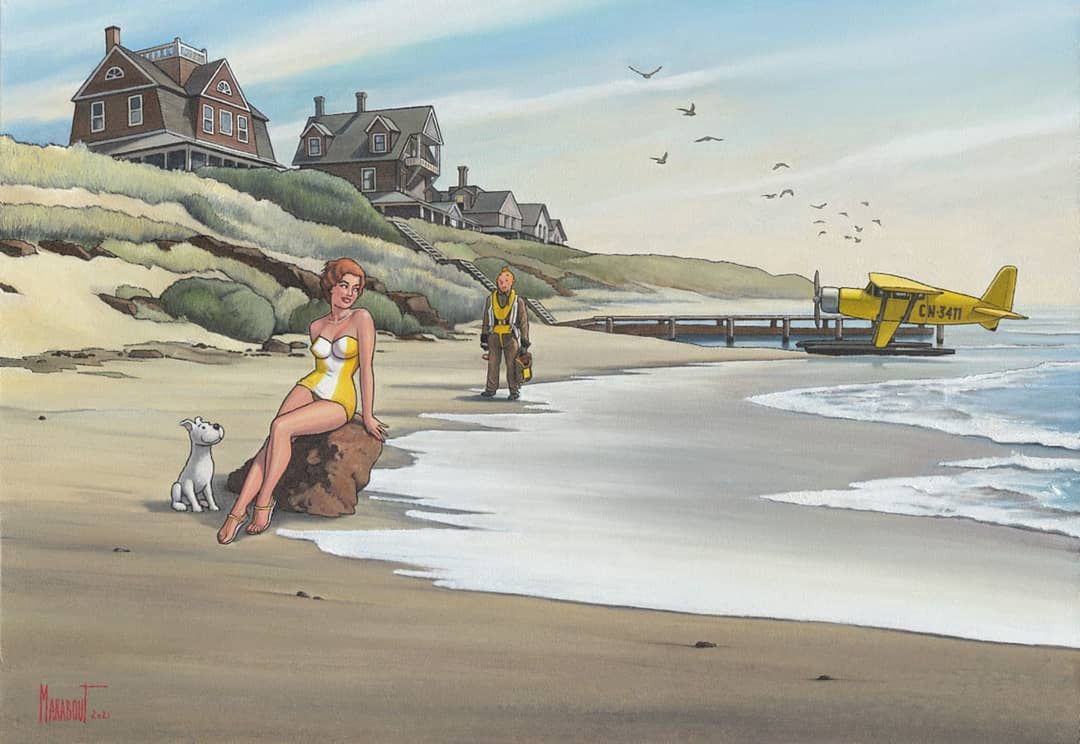 Tintin w świecie kobiet. Malarz wygrał proces