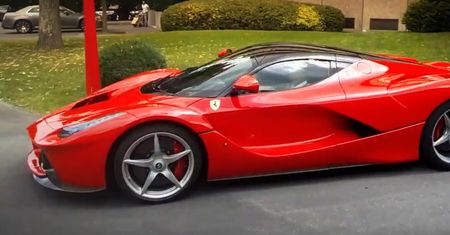 Przejazd LaFerrari z widokiem z oczu