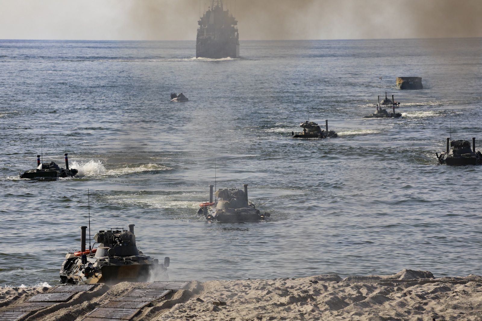 Rosyjskie manewry Zapad-2021 w obwodzie kalinkingradzkim