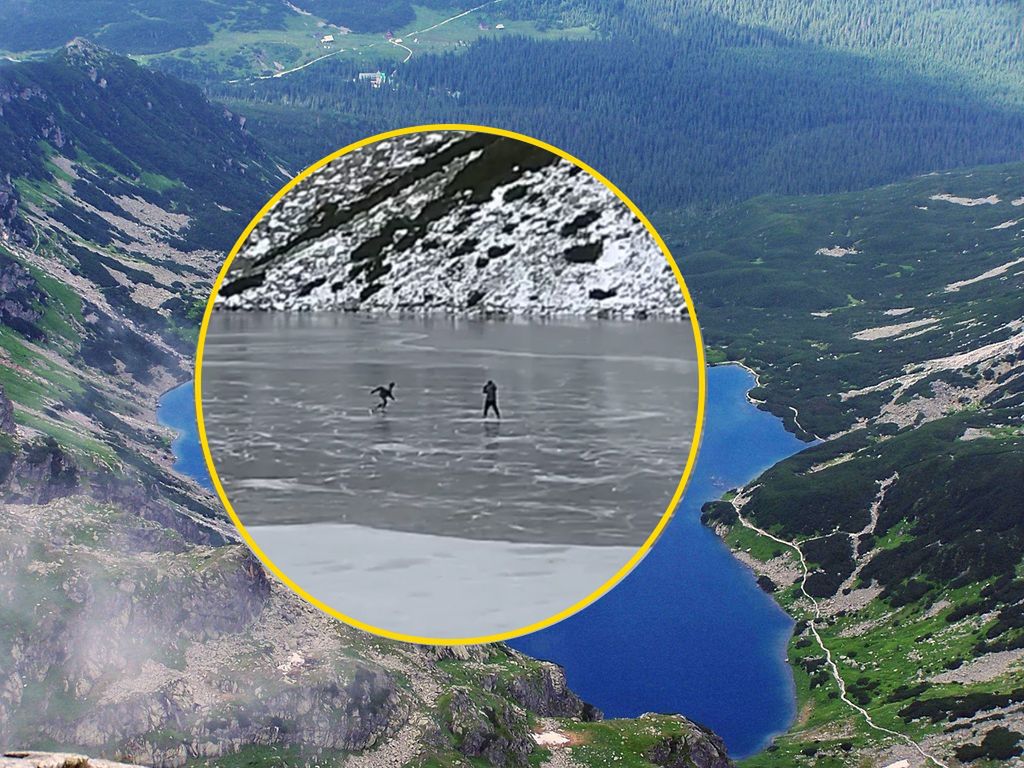 Tatry. Łyżwiarze na Czarnym Stawie. TPN apeluje o rozsądek