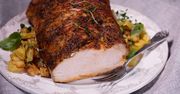 Schab pieczony z rozmarynem i jałowcem. Idealny na święta i na kanapki
