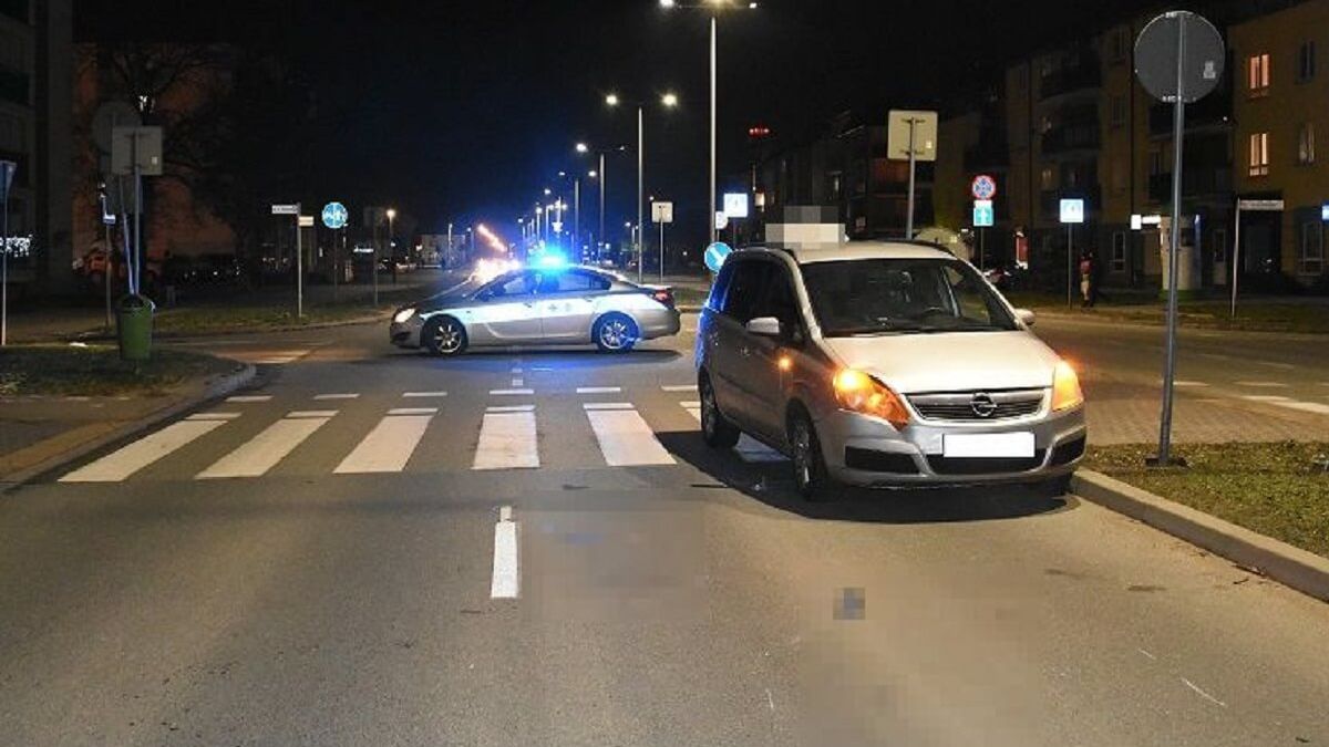 Potrącenie w Białej Podlaskiej