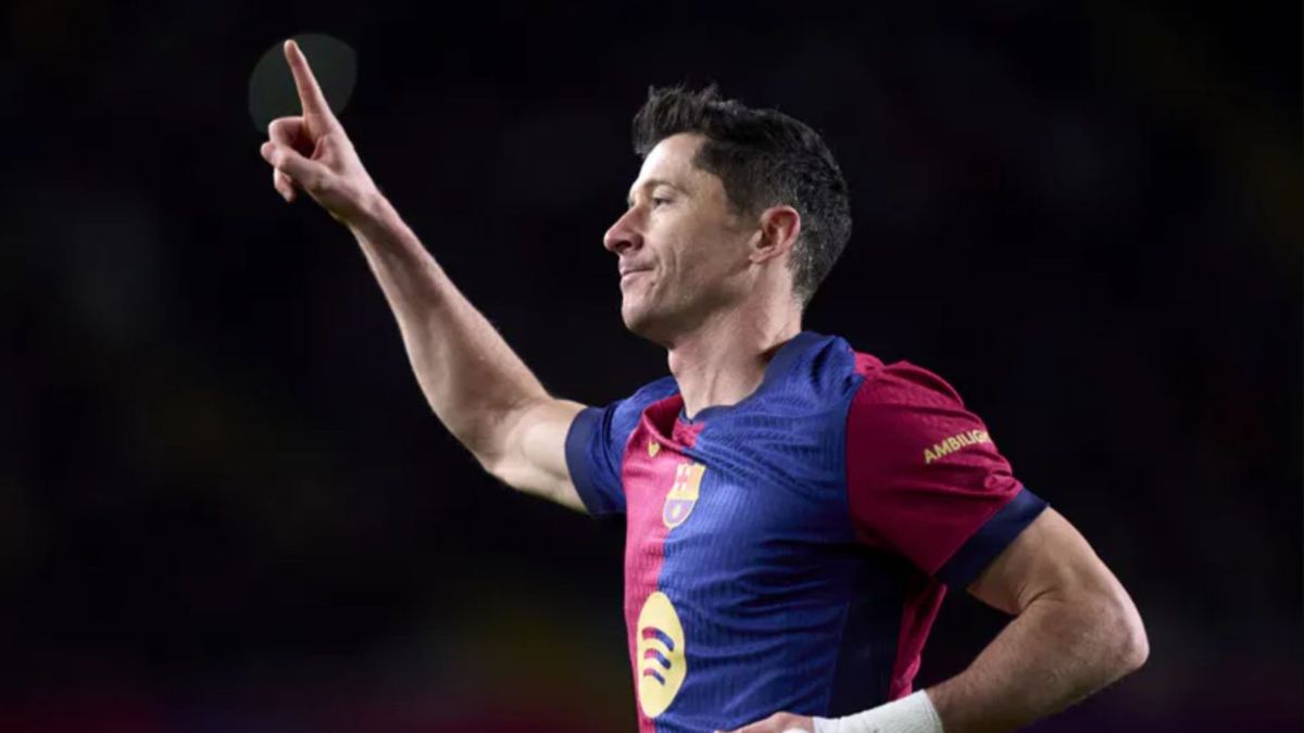 Robert Lewandowski. Rekordowy sezon w Barcelonie