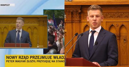 Nowy premier Węgier przemówił do narodu. Tłumacz TVN24 się rozpłakał (WIDEO)