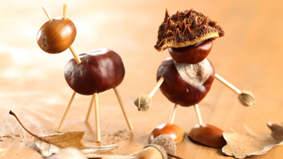 Ludziki z kasztanów to wspaniała zabawa dla dzieci i rodziców.