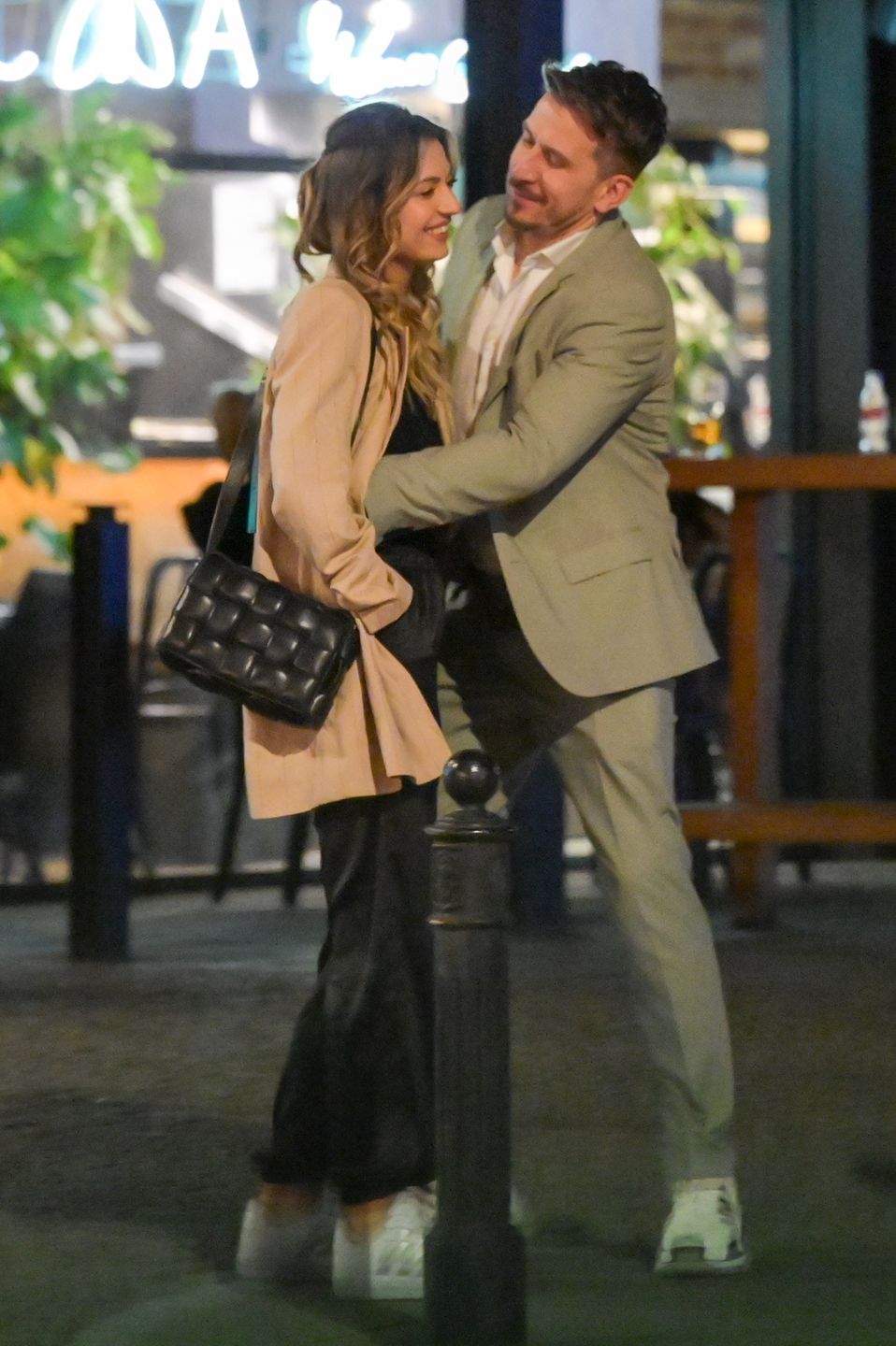 Tomasz Barański na randce z Izabelą Skierską