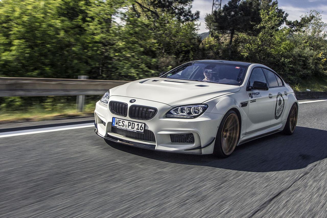 BMW M6 Gran Coupé - grubo i szeroko według Prior Design