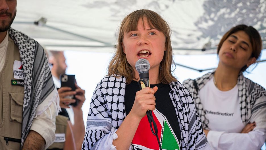'Freedom Flotilla' And Greta Thunberg Prepare To Depart Italy For Gaza
CATANIA, ITALY - JUNE 01: Greta Thunberg speaking at the press conference. Greta is part of the crew of the ship Madleen, headed to Gaza to deliver humanitarian aid on June 01, 2025 in Catania, Italy. Swedish activist Greta Thunberg is among those who will attempt to sail to Gaza on a boat organized by the Freedom Flotilla Coalition (FFC), in a bid to break Israel's blockade of the Palestinian territory. Freedom Flotilla had to abort a previous journey in early May after it said its boat came under attack by drones in international waters near Malta. (Photo by Fabrizio Villa/Getty Images)
Fabrizio Villa
bestof, topix