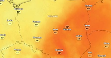 Dynamiczna końcówka sierpnia. Różnica temperatur przekroczy 10 stopni