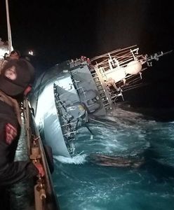 Okręt poszedł na dno. Trwa akcja ratunkowa. To się wydarzyło, gdy spałeś