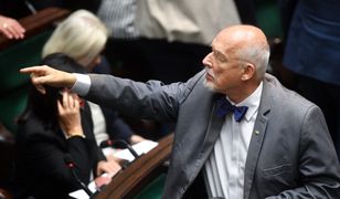 Korwin-Mikke ukarany. "Zamiast się wytłumaczyć, zrobił awanturę"