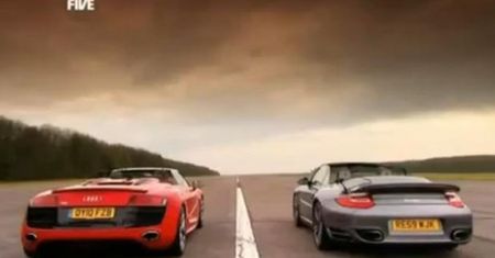 Audi R8 Spyder vs. Porsche 911 Turbo Cabriolet [wideo]