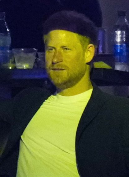 Książę Harry i Meghan Markle na meczu Lakersów