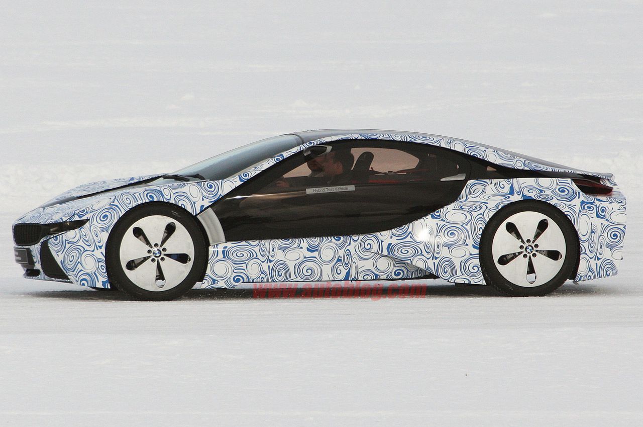 BMW i8 - szpiegowskie
