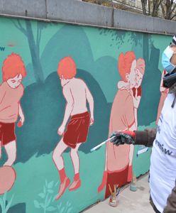 Warszawa. Niezwykłe murale w centrum miasta. Historia Muranowa