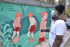 Warszawa. Niezwykłe murale w centrum miasta. Historia Muranowa