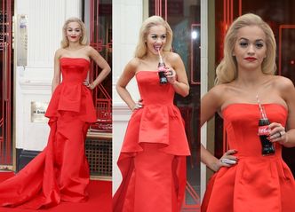 Rita Ora świętuje... stulecie butelki Coca-Coli! (ZDJĘCIA)