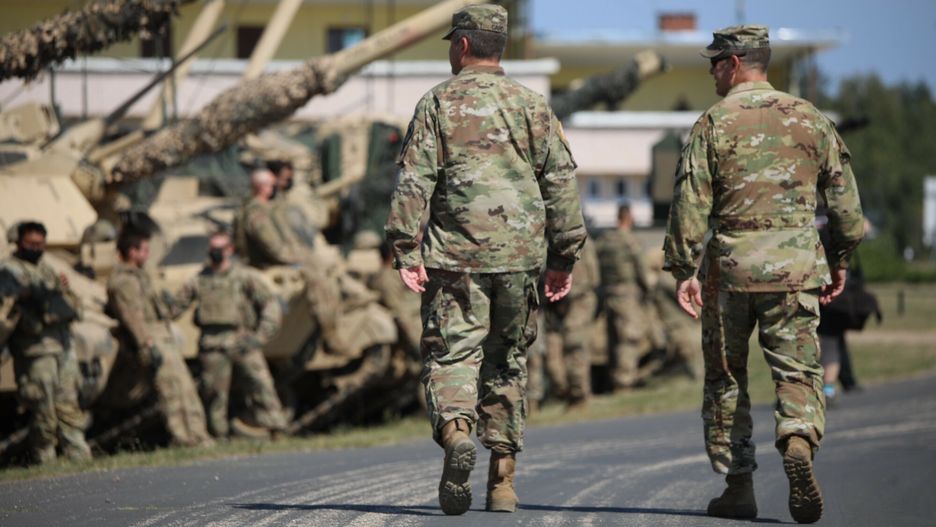 Polsko-ameryka?skie ?wiczenie ogniowe
Fot. Jakub Kaminski/East News, Drawsko Pomorskie, 11.08.2020. Polsko-amerykanskie cwiczenie ogniowe na poligonie (Centrum Szkolenia Wojsk Ladowych) w Drawsku, w ramach drugiej fazy cwiczenia DEFENDER-Europe 20 (Emergency Deployment Readiness Exercise).
Jakub Kaminski