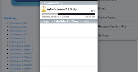 Chrome Download Manager dla iOS-a