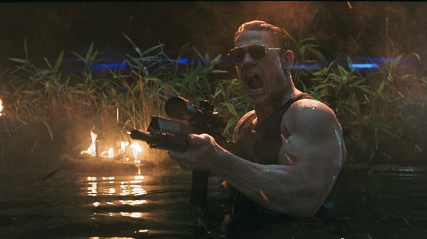 John Cena w "Sojusznikach" w fikcyjnym filmie "Wodna Kobra"