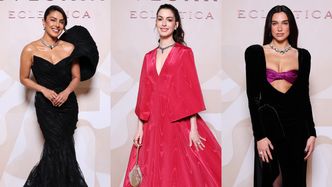 Znane twarze błyszczą na evencie luksusowej marki biżuteryjnej: Anne Hathaway, Dua Lipa i Priyanka Chopra (ZDJĘCIA)