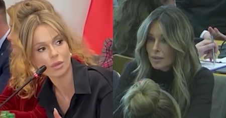 Tak przebiegło spotkanie Dody i Małgorzaty Rozenek-Majdan w Sejmie. Wyszło niezręcznie? (WIDEO)
