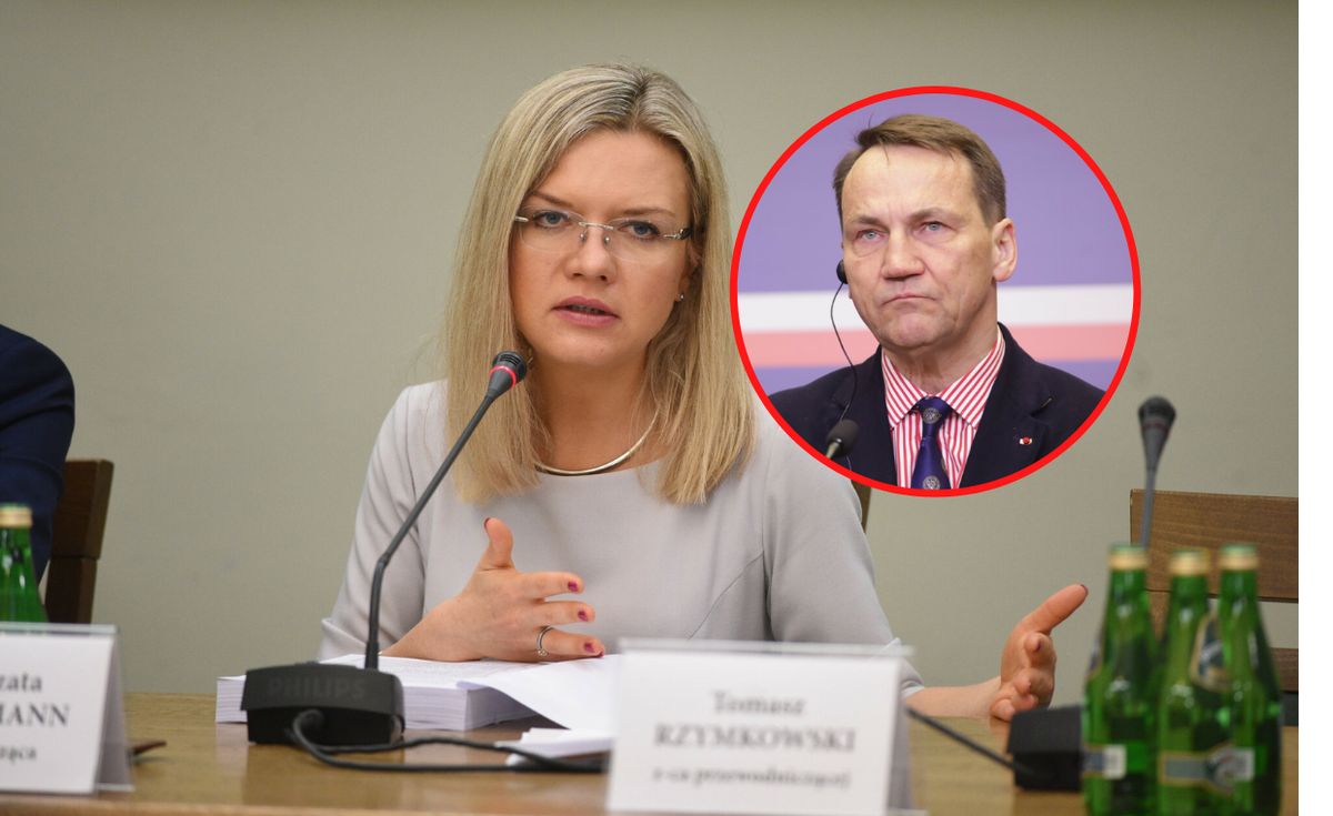 małgorzata wassermann, radosław sikorski, katastrofa smoleńska Podsumowała Sikorskiego. Gorzkie słowa Wassermann