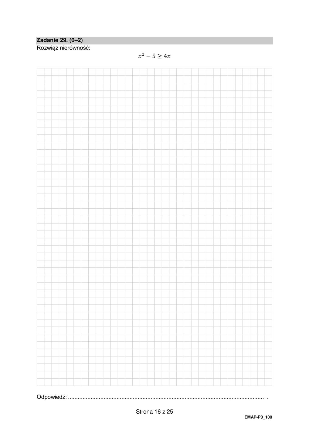 Matura poprawkowa 2021. Matematyka