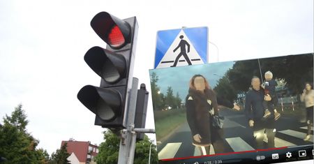 "Najbardziej polska rodzina". Awantura na pasach w Częstochowie