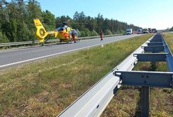Tragedia na A2. Nie żyje motocyklista