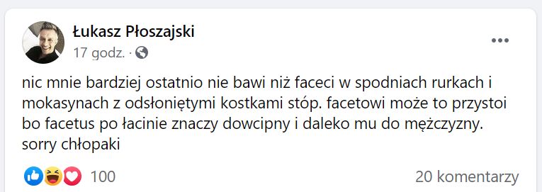 Męski Łukasz Płoszajski