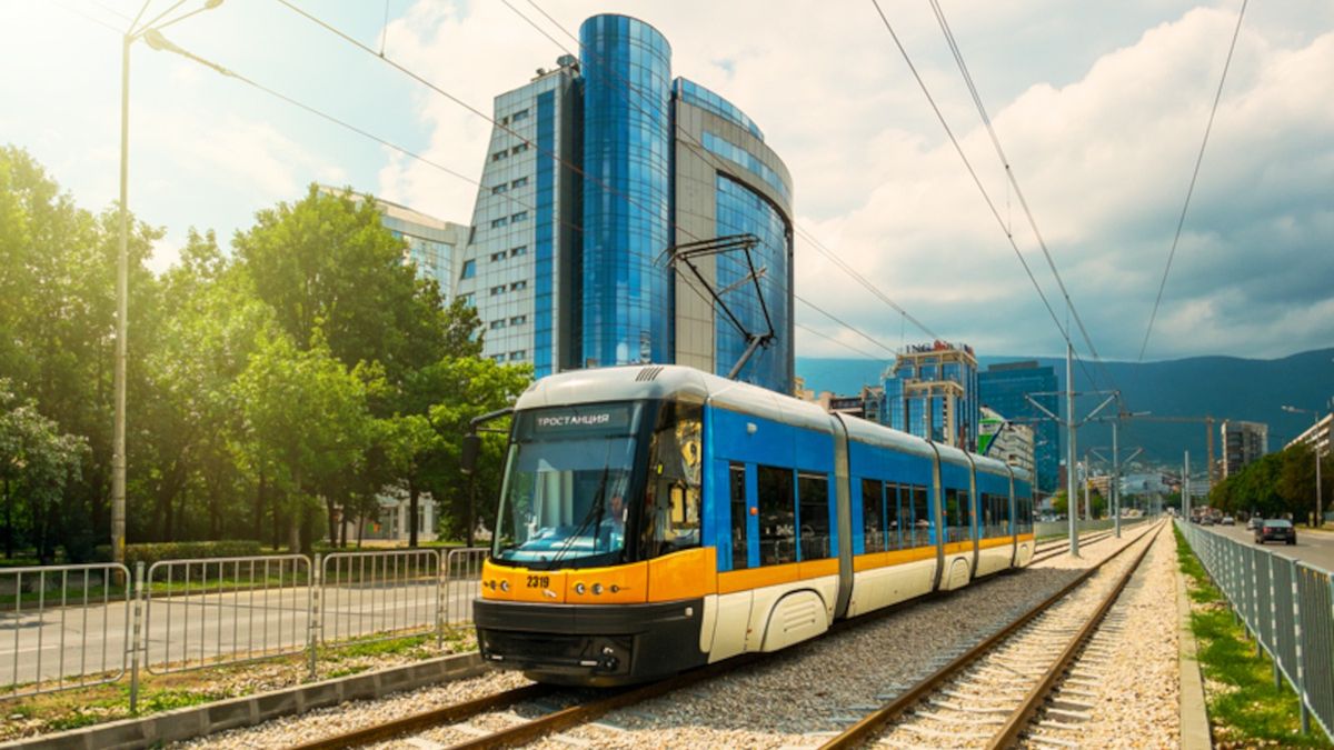 Tramwaj Swing na ulicach Sofii