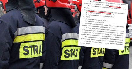 Dali strażakom 200 zł. "Nie wiedziałem, że cała wieś była w OSP"