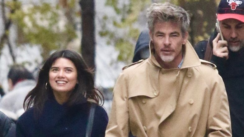 Chris Pine "caught" walking with his new love