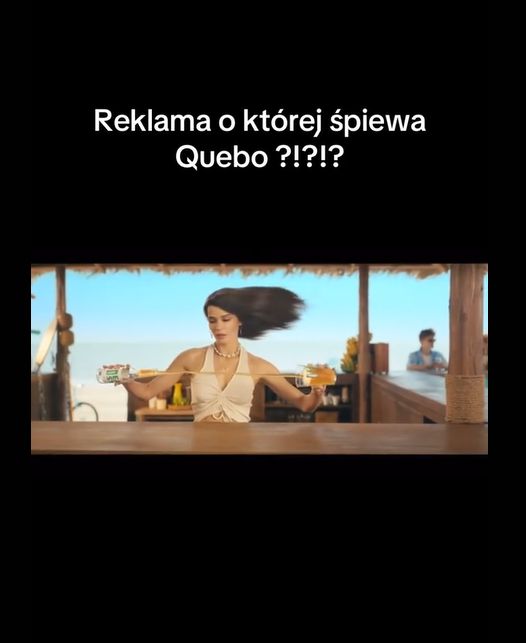 Natalia Szroeder w reklamie piwa
